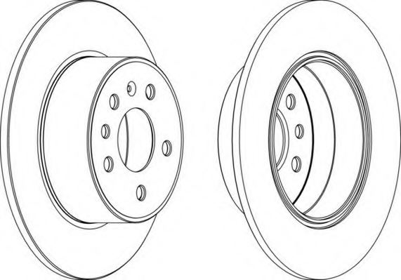 NECTO WN1094 Brake Disc